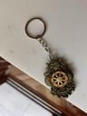  Metallic Dharmachakra Keychain