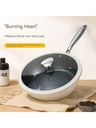28cm cobblestone frying pan/set