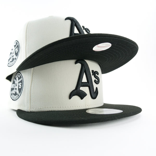 No Shot Captain Adjustable Snapback Black White Logo Hat