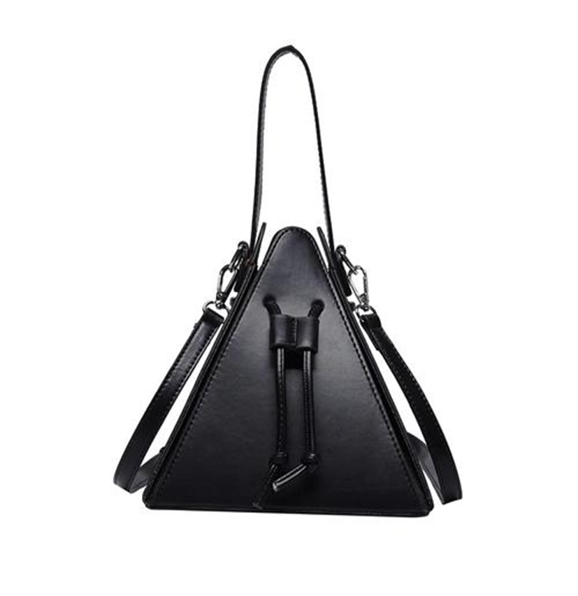 Women's Pu Leather Solid Color Handbag Crossbody Bag