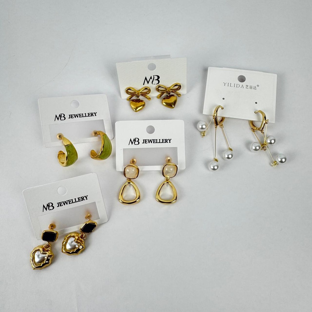 Large Golden Earrings