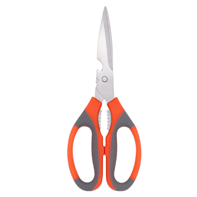 Stainless Steel Reddish Black Kitchen Scissors