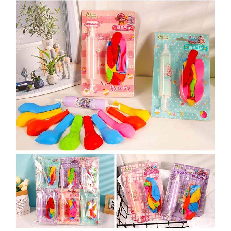 Suction card matte balloon combination QQ-038