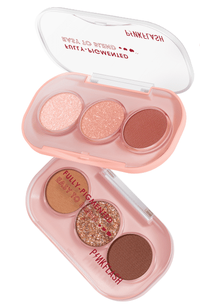 PF-E23 3 Pan Eyeshadow-#PK04