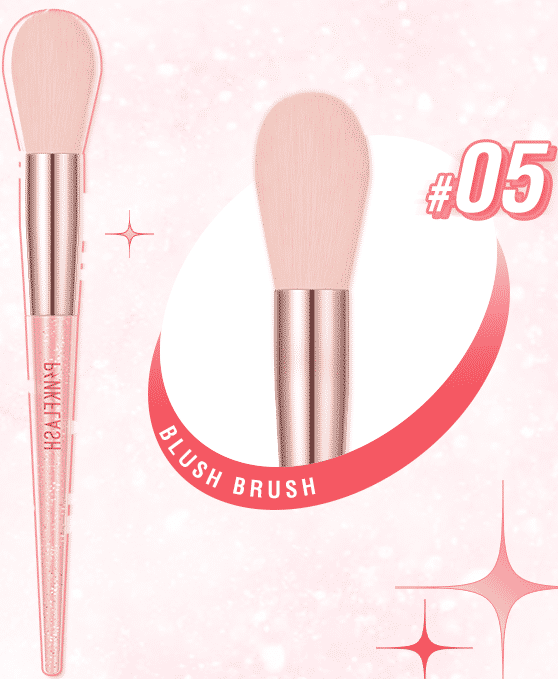 PF-T04#05 Flame Shape Blush Brush