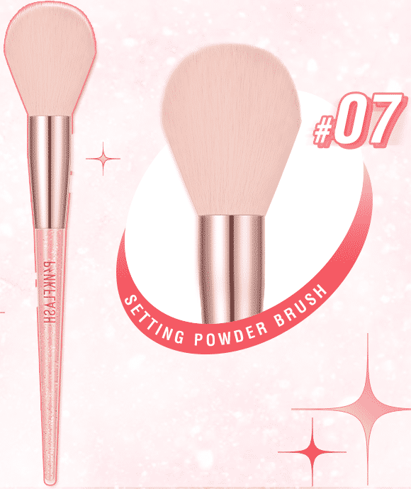 PF-T04#07 Medium Loose Powder Brush