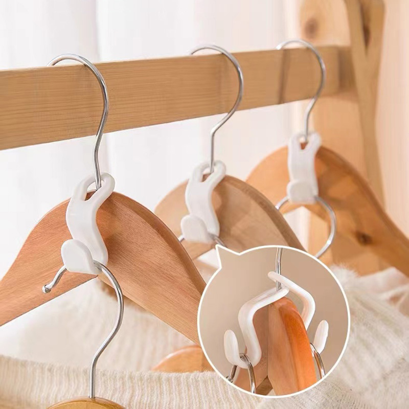  Clothes Hanger Connector Hooks