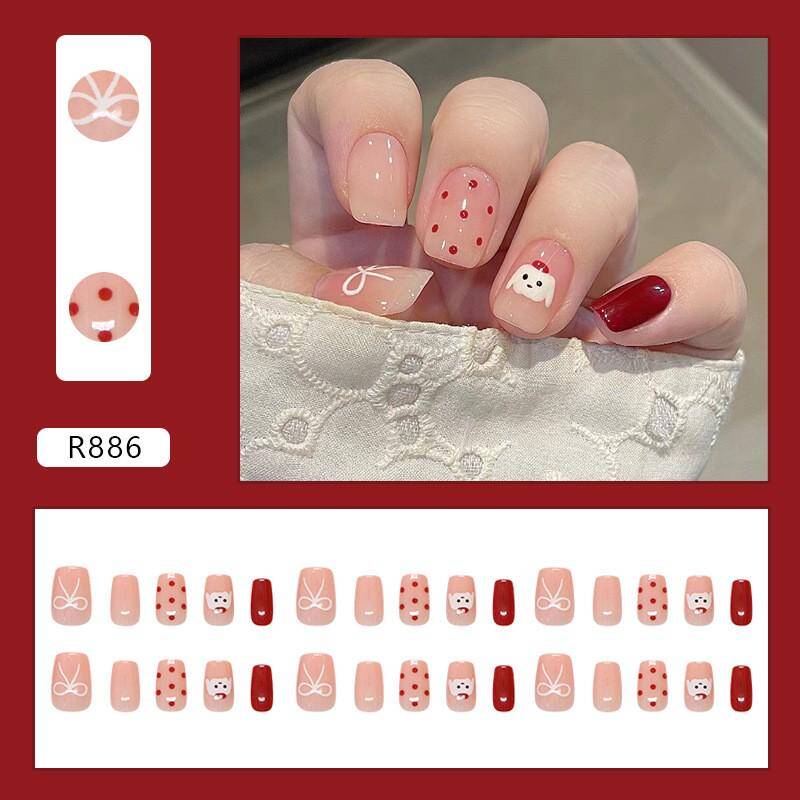 Elegance Press-On Nail Set R886