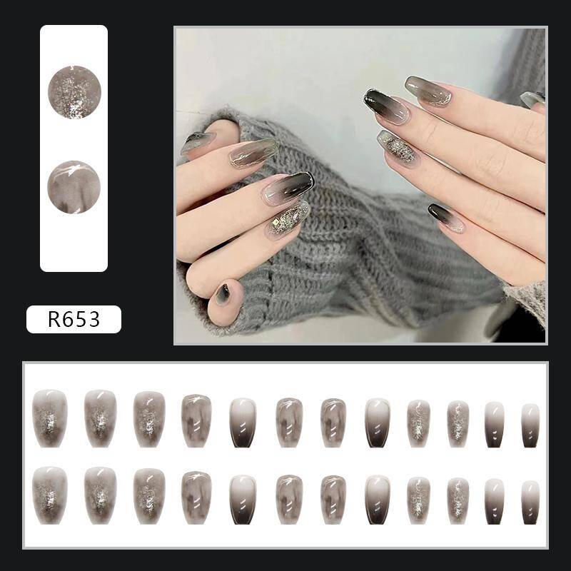 Flawless Finish: Full Set of Luxe Press-On Nails R653
