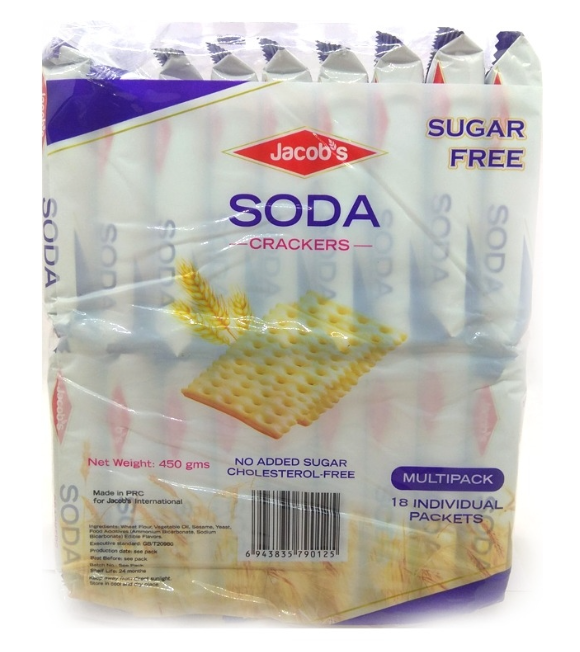JACOB'S SODA CRACKER
- 450 GM