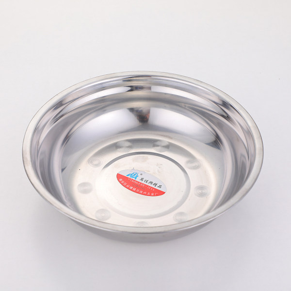 03 Stainless Steel Soup Bowl - 28cm