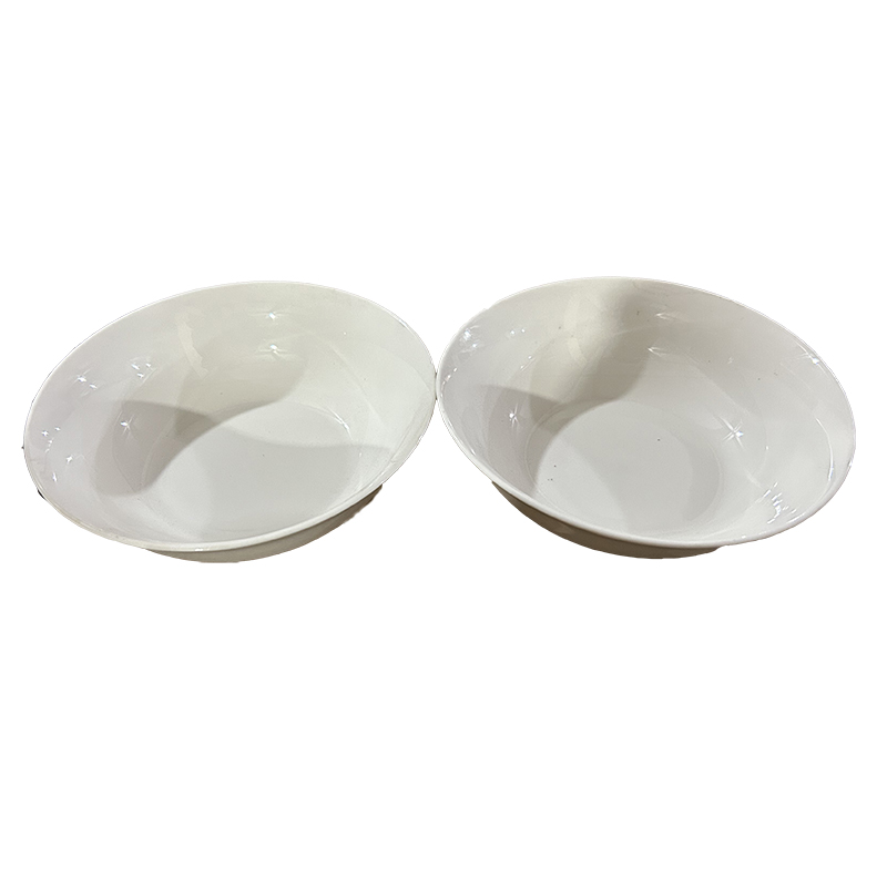 7-inch pure white aviation bowl