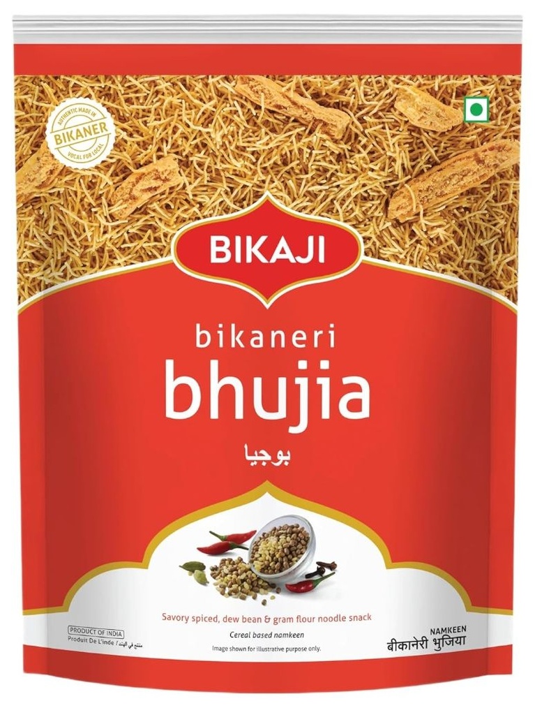 Bikaji Bikaneri Bhujia Sev Crispy Namkeen Snack 900g Pack