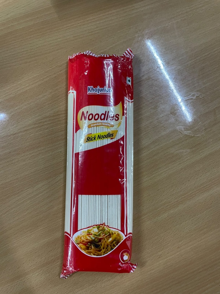 Khajurico Stick Noodles 600g | Instant Wheat Noodles Pack | Quick & Easy Tasty Meal | Family Size Stir Fry Noodles