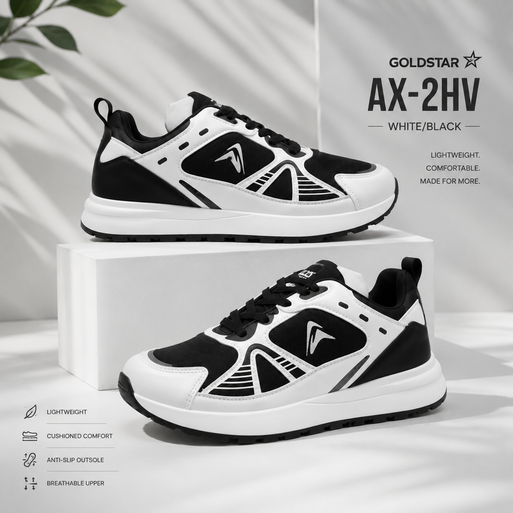 Goldstar Shoes ULSF-AX-2HV (White/Black)