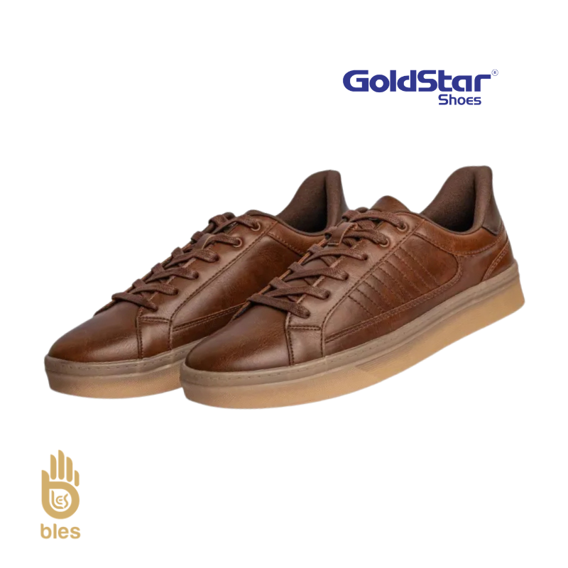 Goldstar G10-TECK-09 (Dark Brown) Casual / Sports Shoes for Men | Durable Walking Sneakers (Dark/Brown)
