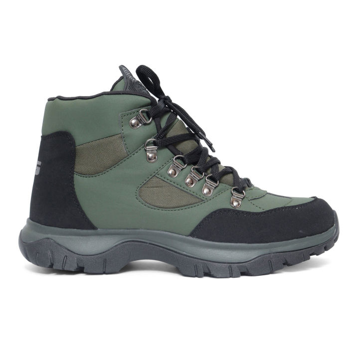 Goldstar G10-G2006 Men's Hiking Boots Black | High Ankle Trekking Shoes | Durable Outdoor Adventure Footwear