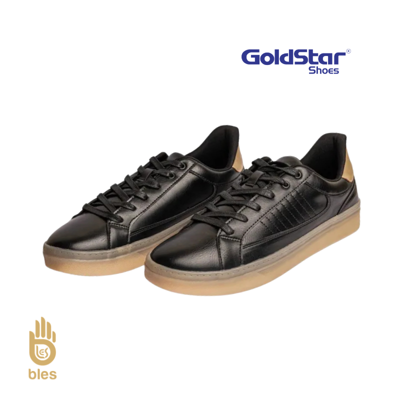 Goldstar G10-TECK-09 Casual Sports Shoes for Men | Durable Walking Sneakers (Black)
