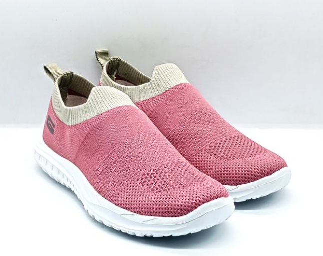 Goldstar G10-GREENLITE-02 Women’s Pink Slip-On Shoes – Lightweight Comfortable Casual Sneakers
