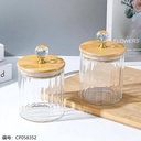 Round Headed nordic style sealed jar-90*150
