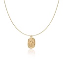  Simple Style Classic Style Floral Butterfly 304 Stainless Steel Pendant Necklace - Dainty Chain 