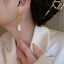  Pearl Majesty Drop Earring - Vintage Style Jewelry 