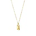 Gloden Envelope Necklace