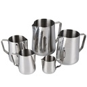 304 Stainless Steel Milk Steaming Pitcher for Latte | Coffee Tool, Milk Frother
