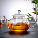 High Borosilicate Heat-resistant Glass Flower Teapot