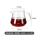 Pour-over Coffee Filter Cup Coffee Pot  without lid 