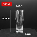 Classic Transsparent Pilsner Glass 300ml