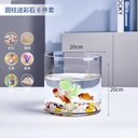 20cm Round Glass Fish Bowl Aquarium | Fish Tank, Home Decor