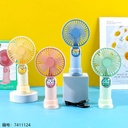8061Y cartoon mobile phone stand charging fan
