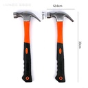 Long fiber plastic handle claw hammer/inner box 12 PCS