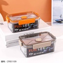 24534 Transparent Rectangular Fresh-Keeping Box – 920ML | Food Storage, Container