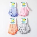 Color zebra print non-slip protective gloves 3pcs-8809
