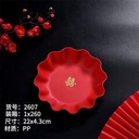 Happy word fruit tray -2607