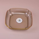 7102 Hot gold fruit plate