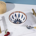 4.5” Bamboo Basket Blue Porcelain Bowl – Model 1204-3 | Porcelain Bowl, Tableware