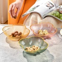 Gold Delineated Salad Bowl