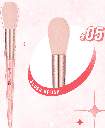 PF-T04#05 Flame Shape Blush Brush