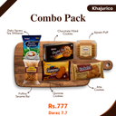Khajurico Family Delight Combo Pack – 6 Premium Snacks & Cookies Gift Pack | Rs. 777 Value Combo